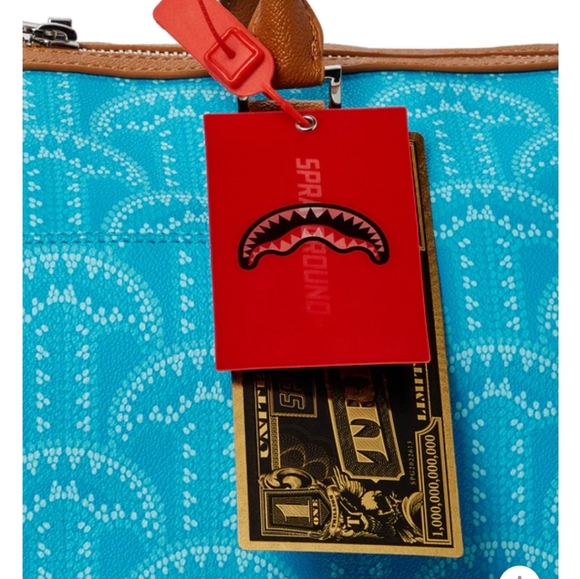 ILLUCHAINS TURQ DUFFLE SPRAYGROUND - Picture 7 of 11